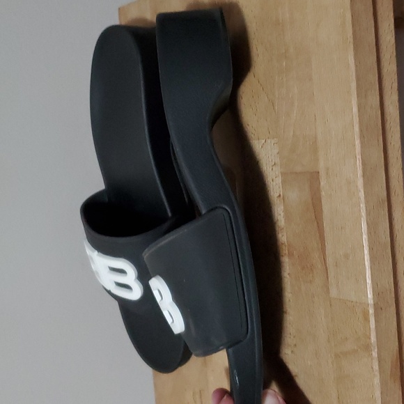 Balenciaga BB pool wedge slides - Picture 10 of 11